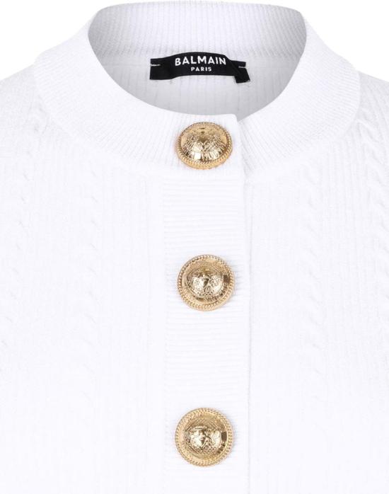 25FW 발망 가디건 FF1KL230KI500FA WHITE - BALMAIN