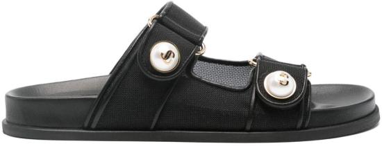 25FW 지미추 파이앙스 샌들 FAYENCESANDALMHPBLACKBLACK