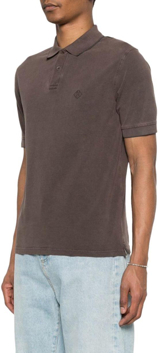 26SS 에르노 로고 폴로 티셔츠 JPL00134U540068800 BROWN - HERNO