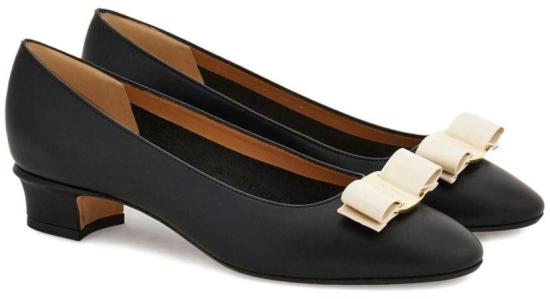 26SS 살바토레 페라가모 힐/펌프스 01L410790843001 BLACK - SALVATORE FERRAGAMO