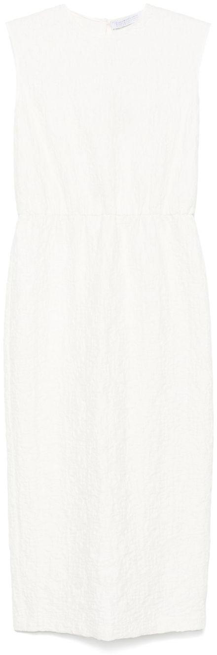 25SS 해리스와프런던 미디 원피스 A6231PYMYM02 WHITE