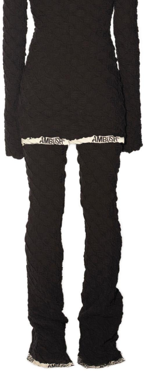  엠부시 플레어 팬츠 BWHG007F22KNI0011010 BLACK - AMBUSH