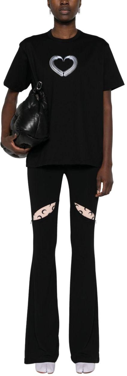  와타나베 준야 반팔 티셔츠 JMT0130511 BLACK - JUNYA WATANABE
