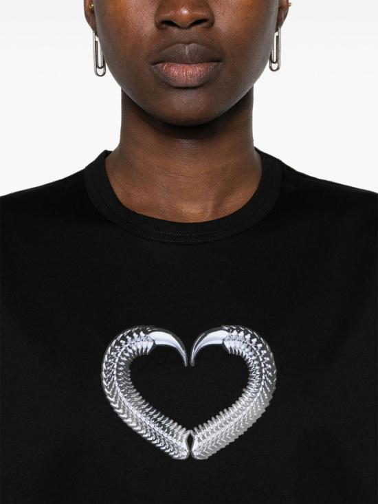  와타나베 준야 반팔 티셔츠 JMT0130511 BLACK - JUNYA WATANABE