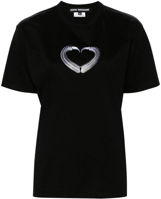  와타나베 준야 반팔 티셔츠 JMT0130511 BLACK