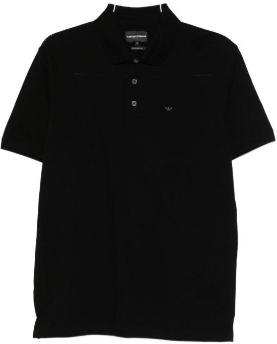 26SS 엠포리오 아르마니 폴로 티셔츠 EM004643AF12955UC001 BLACK