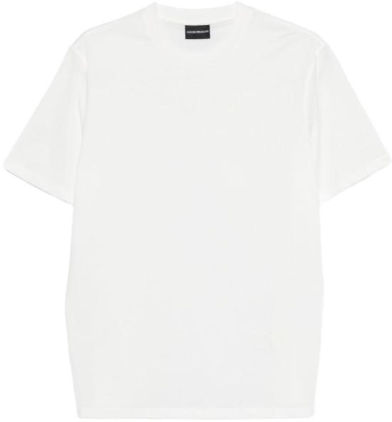 26SS 엠포리오 아르마니 반팔 티셔츠 EM004593AF10762F0201 WHITE