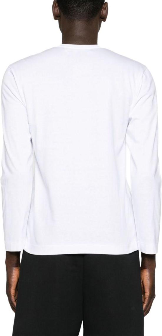 26SS 꼼데가르송 긴팔 티셔츠 AXT120D2 WHITE - COMME DES GARCONS