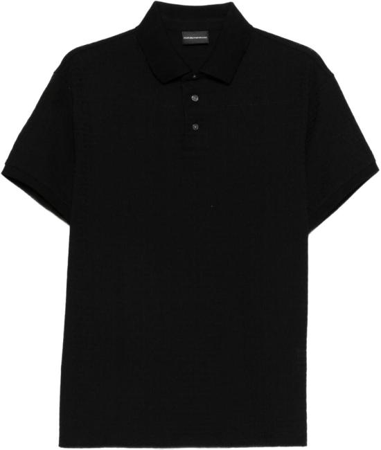 26SS 엠포리오 아르마니 폴로 티셔츠 EM004595AF10762FC293 BLACK