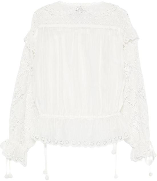 26SS 이자벨마랑 블라우스 HT0886FAD2J17I20WH WHITE - ISABEL MARANT