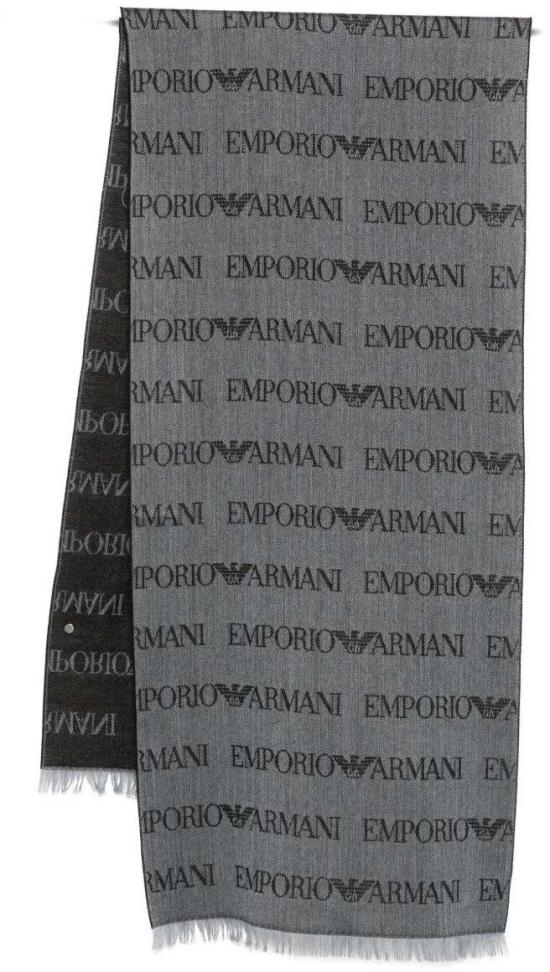 26SS 엠포리오 아르마니 머플러/스카프 EM004238AF21541F7086 GREY