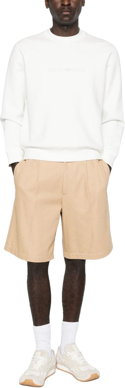 26SS 엠포리오 아르마니 스웨터 EM004541AF10013M0307 WHITE - EMPORIO ARMANI