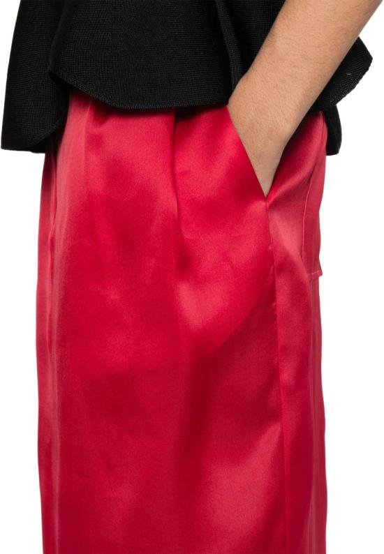 25SS 케이트 롱 스커트 41493002625 RED - KHAITE