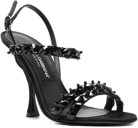 25FW 돌체앤가바나 샌들 CR1930AX8858S485 BLACK - DOLCE & GABBANA