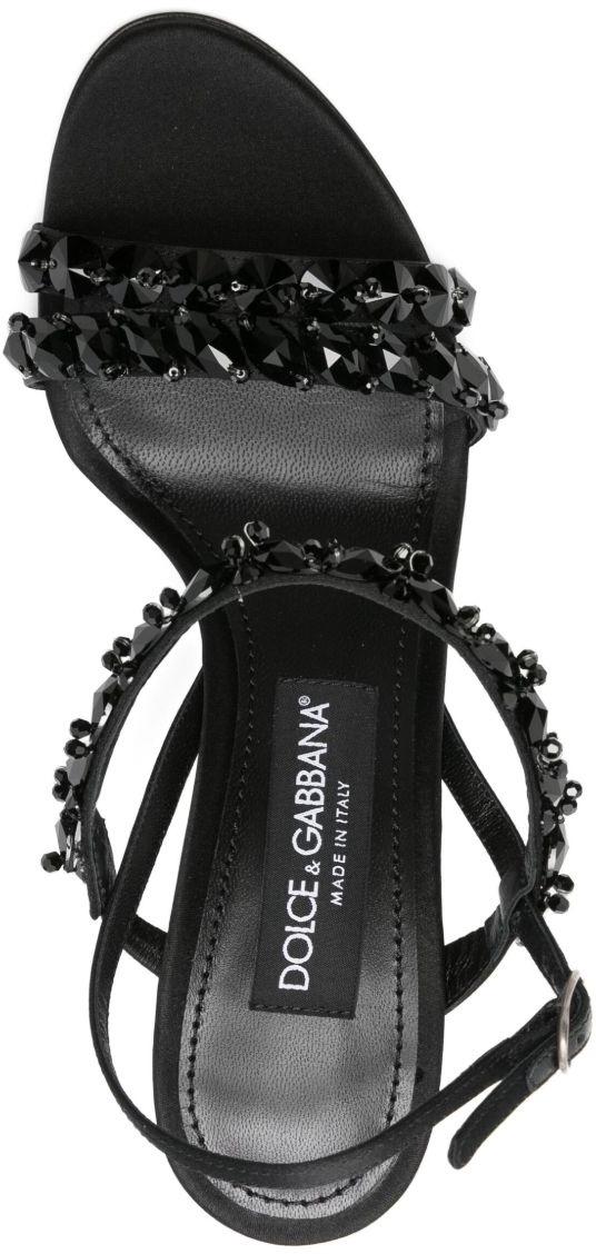 25FW 돌체앤가바나 샌들 CR1930AX8858S485 BLACK - DOLCE & GABBANA