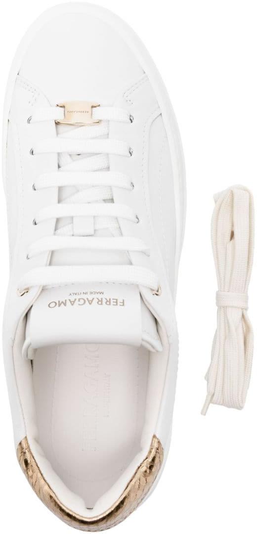  살바토레 페라가모 스니커즈 030573769352001 WHITE - SALVATORE FERRAGAMO