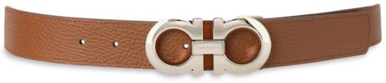 26SS 살바토레 페라가모 간치니 레더 벨트 675542790260191 BEIGE - SALVATORE FERRAGAMO