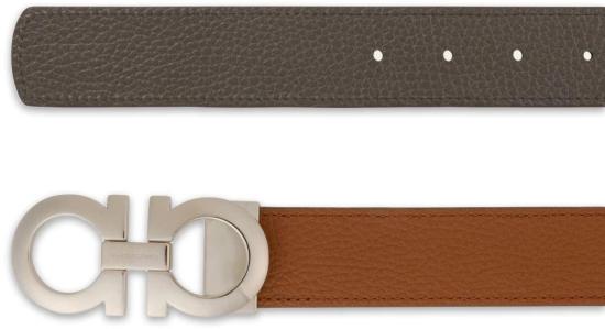 26SS 살바토레 페라가모 간치니 레더 벨트 675542790260191 BEIGE - SALVATORE FERRAGAMO