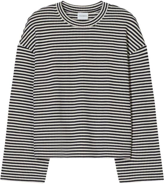 26SS 클로즈드 긴팔 티셔츠 C9535443SST100 BLACK