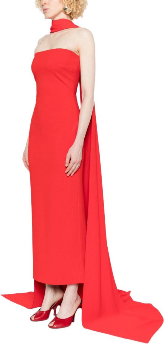 26SS 솔러스런던 롱 원피스 OS47049RED - SOLACE LONDON