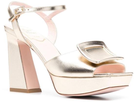  로저비비에 샌들 RVW69935110KACG005 GOLD - ROGER VIVIER