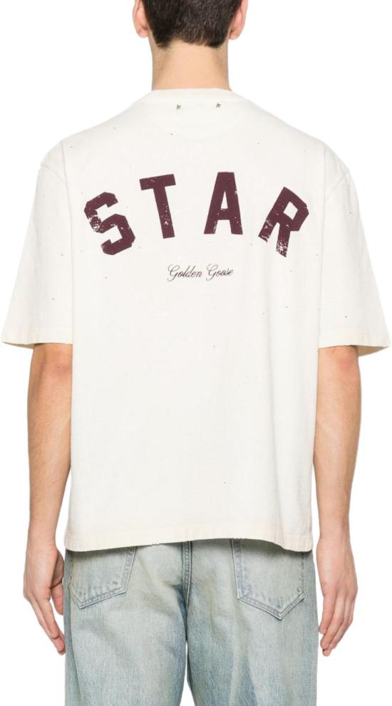 26SS 골든구스 반팔 티셔츠 GUP01873DP00242111616 WHITE - GOLDEN GOOSE