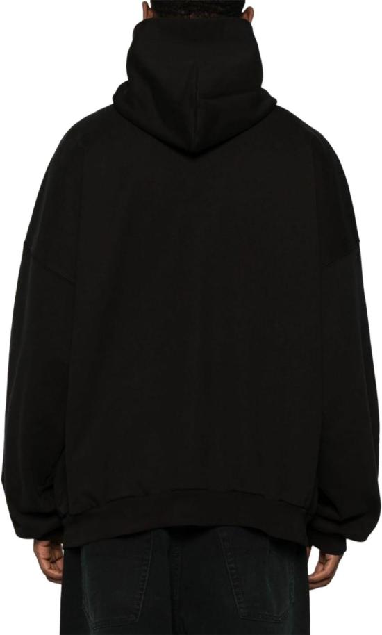  발렌시아가 비버리힐스 오버사이즈 후드 티셔츠 739024TQVS79034 BLACK - BALENCIAGA