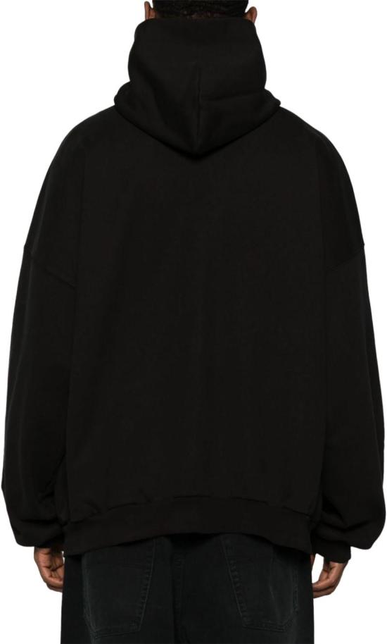  발렌시아가 비버리힐스 오버사이즈 후드 티셔츠 739024TQVS79034 BLACK - BALENCIAGA