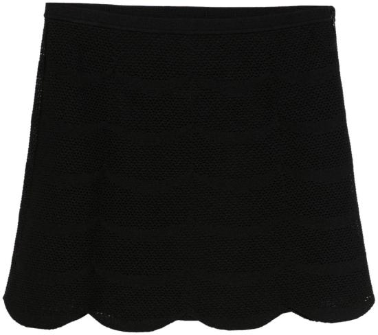 25SS 톰포드 숏 스커트 GCK215YAX844LB999 BLACK