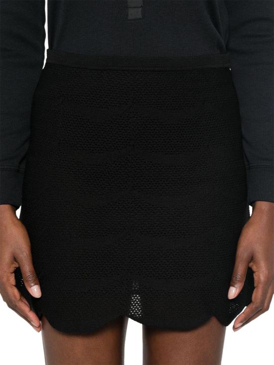 25SS 톰포드 숏 스커트 GCK215YAX844LB999 BLACK - TOMFORD
