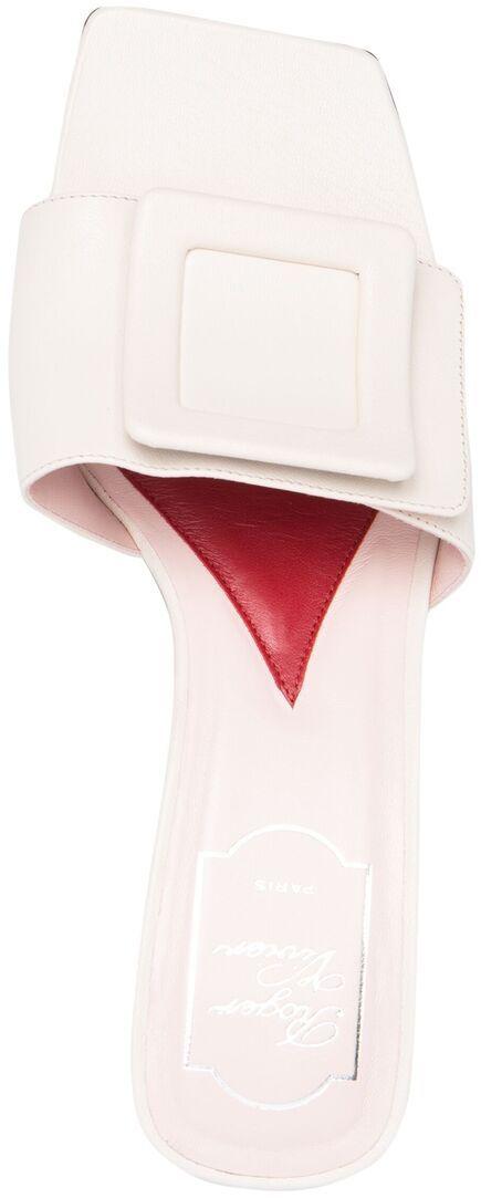  로저비비에 뮬/슬리퍼 RVW62631090TRPC019 WHITE - ROGER VIVIER