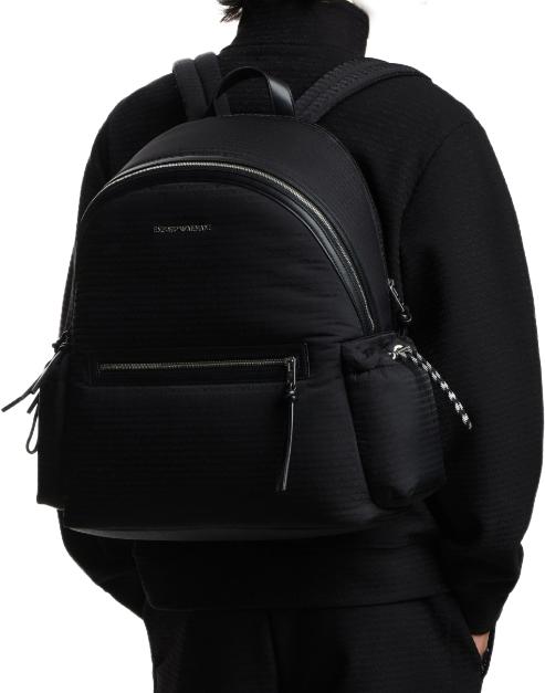 26SS 엠포리오 아르마니 백팩 EM005394AF14637UC001 BLACK - EMPORIO ARMANI