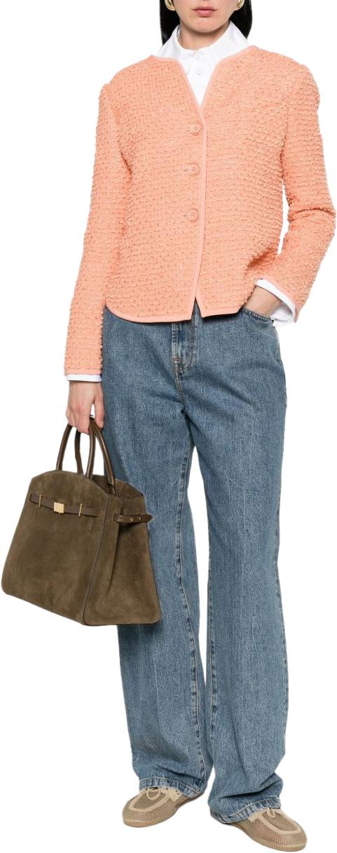 26SS 엠포리오 아르마니 자켓 EW003299AF20486U4119 PINK - EMPORIO ARMANI