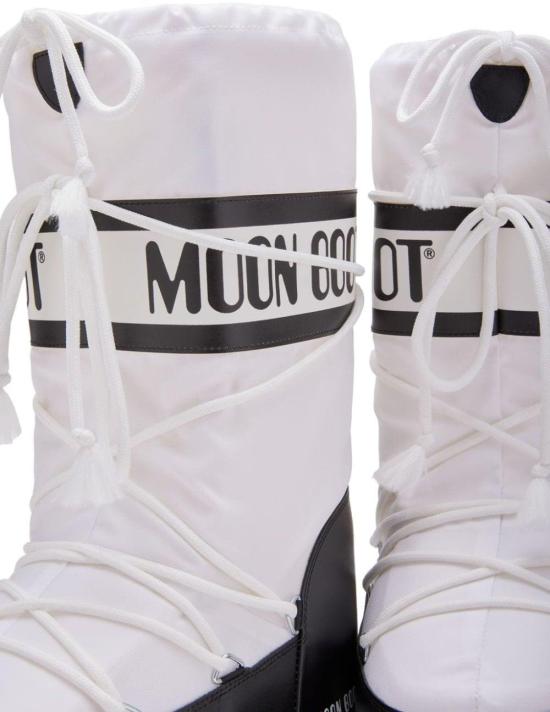  문부츠 아이콘 나일론 부츠 1400440NA02 WHITE - MOON BOOT