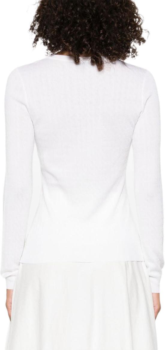 25FW 엘리자베타프랜치 스웨터 MK24S56E2360 WHITE - ELISABETTA FRANCHI
