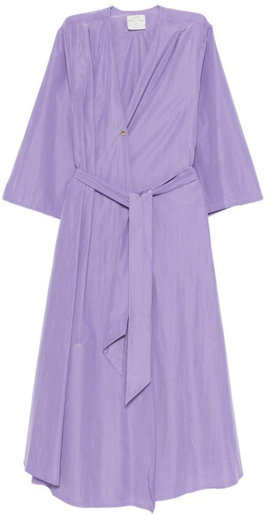 26SS 포르테포르테 롱 원피스 14569MYDRESSIRIS PURPLE