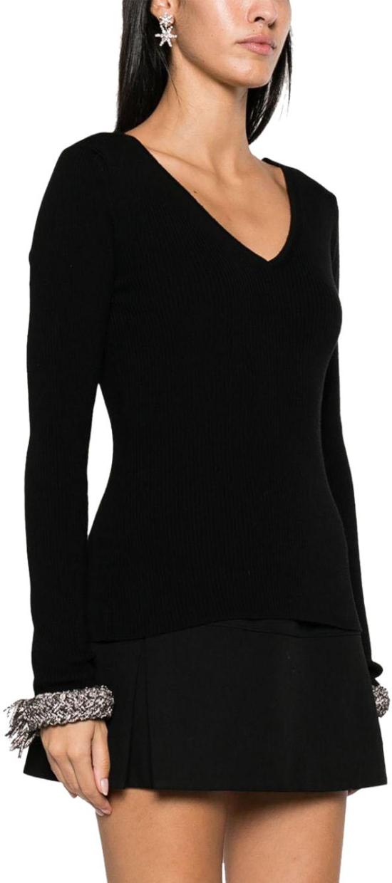  쥬세페 디 모라비토 스웨터 FW23274KN27610 BLACK - GIUSEPPE DI MORABITO