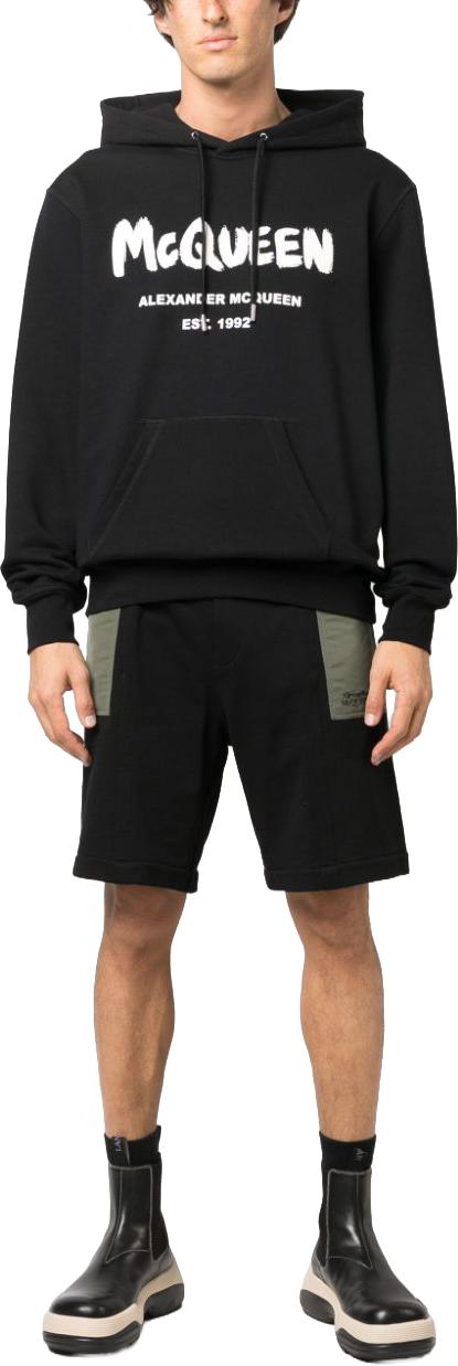  알렉산더 맥퀸 숏팬츠 754555QVX431000 BLACK - ALEXANDER MCQUEEN