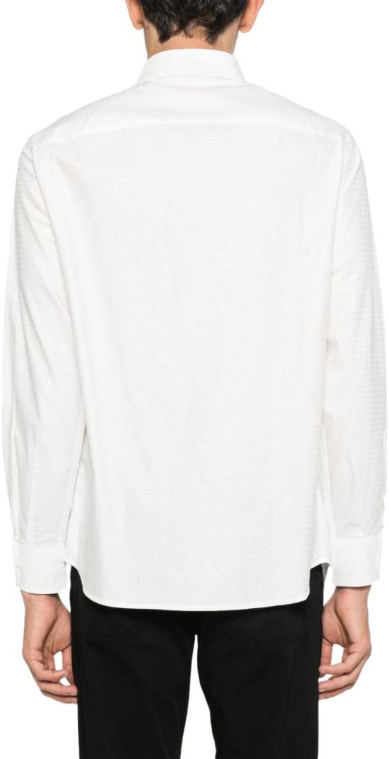 26SS 엠포리오 아르마니 긴팔 셔츠 EM001537AF18123F0136 WHITE - EMPORIO ARMANI