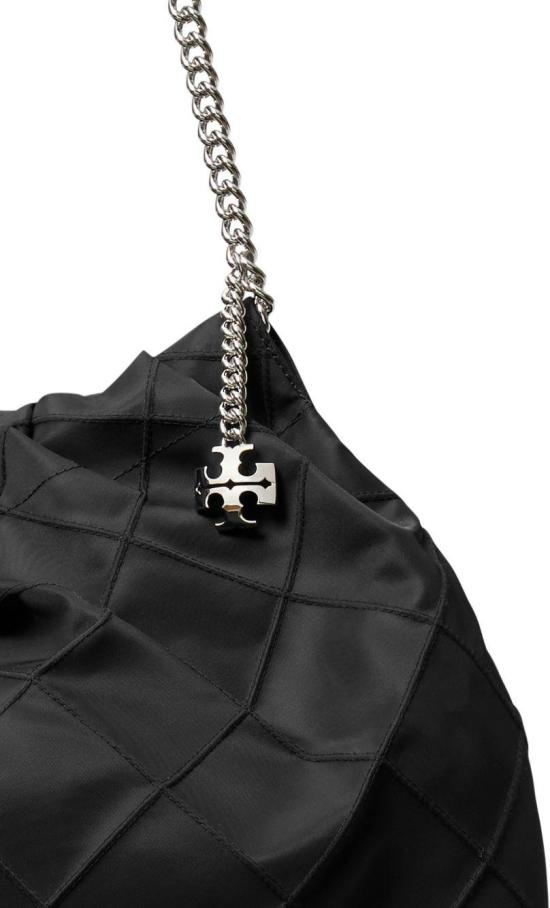 26SS 토리버치 플래밍 나일론 호보백 176707001 BLACK - TORY BURCH