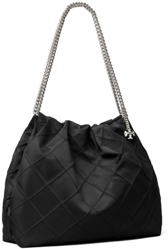 26SS 토리버치 플래밍 나일론 호보백 176707001 BLACK - TORY BURCH