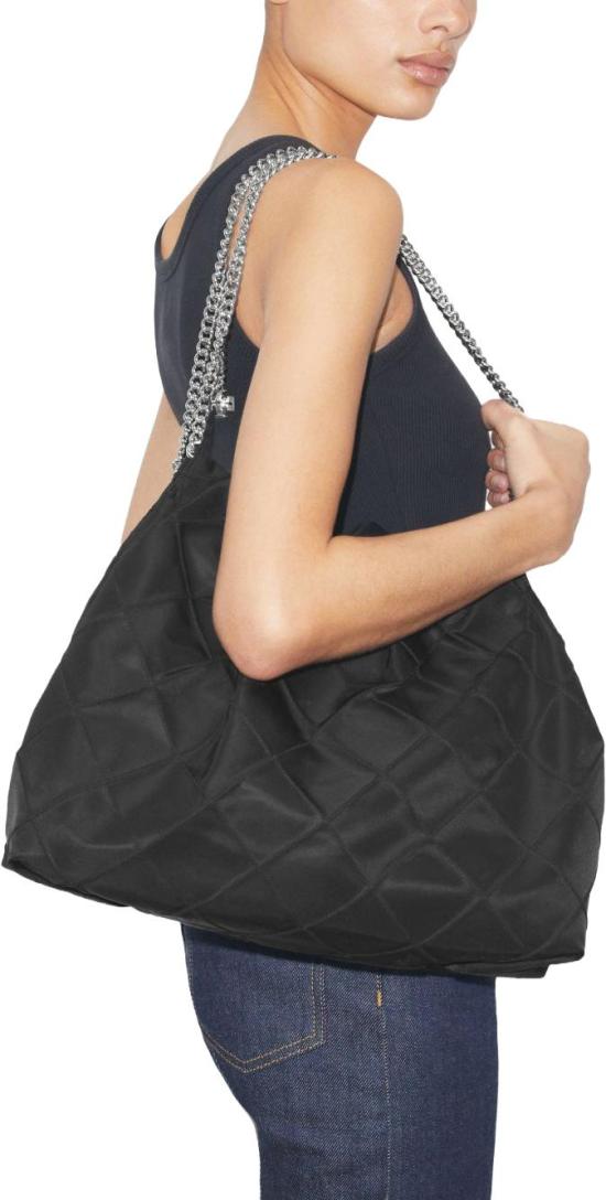 26SS 토리버치 플래밍 나일론 호보백 176707001 BLACK - TORY BURCH
