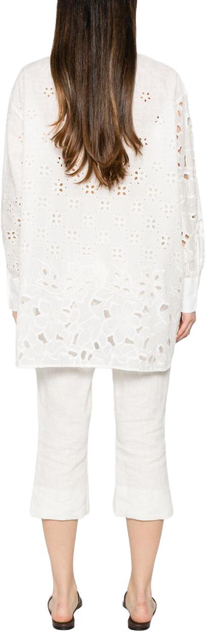 26SS 에르마노 설비노 셔츠 D484K605QYD10602 WHITE - ERMANNO SCERVINO