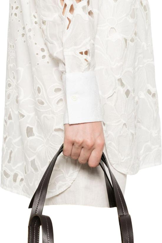 26SS 에르마노 설비노 셔츠 D484K605QYD10602 WHITE - ERMANNO SCERVINO