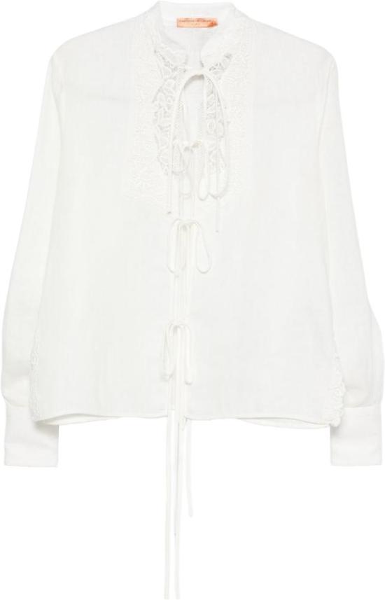 26SS 에르마노 설비노 셔츠 D484K612GQI10602 WHITE