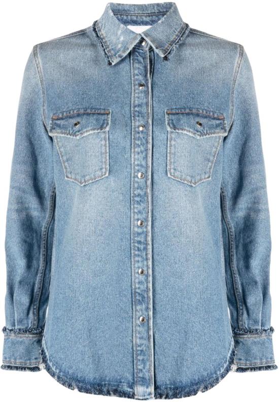  끌로에 데님 셔츠 CHC23WDH01151470 BLUE