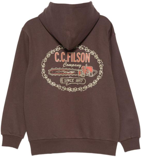 25FW 필슨 후드 티셔츠 FMFEL0042K0049208 BROWN - FILSON