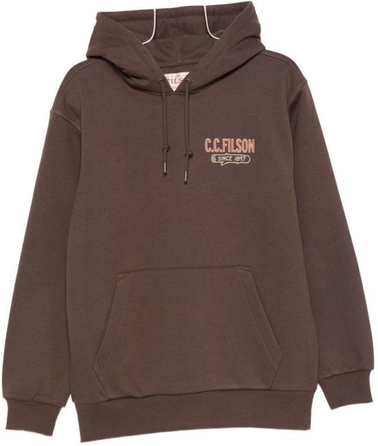 25FW 필슨 후드 티셔츠 FMFEL0042K0049208 BROWN