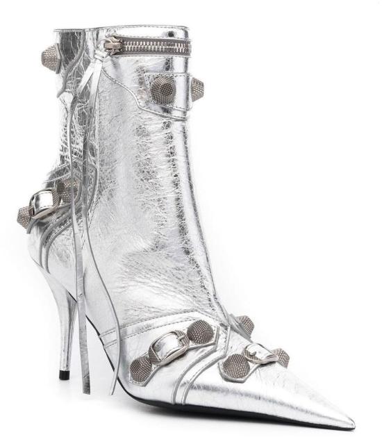  발렌시아가 카골 실버 스터드 부티 694379WBDK38018 SILVER - BALENCIAGA