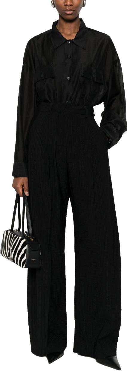 26SS 더 레이티스트 블라우스 TLW04010T0161ABTPT0002 BLACK - THE LATEST